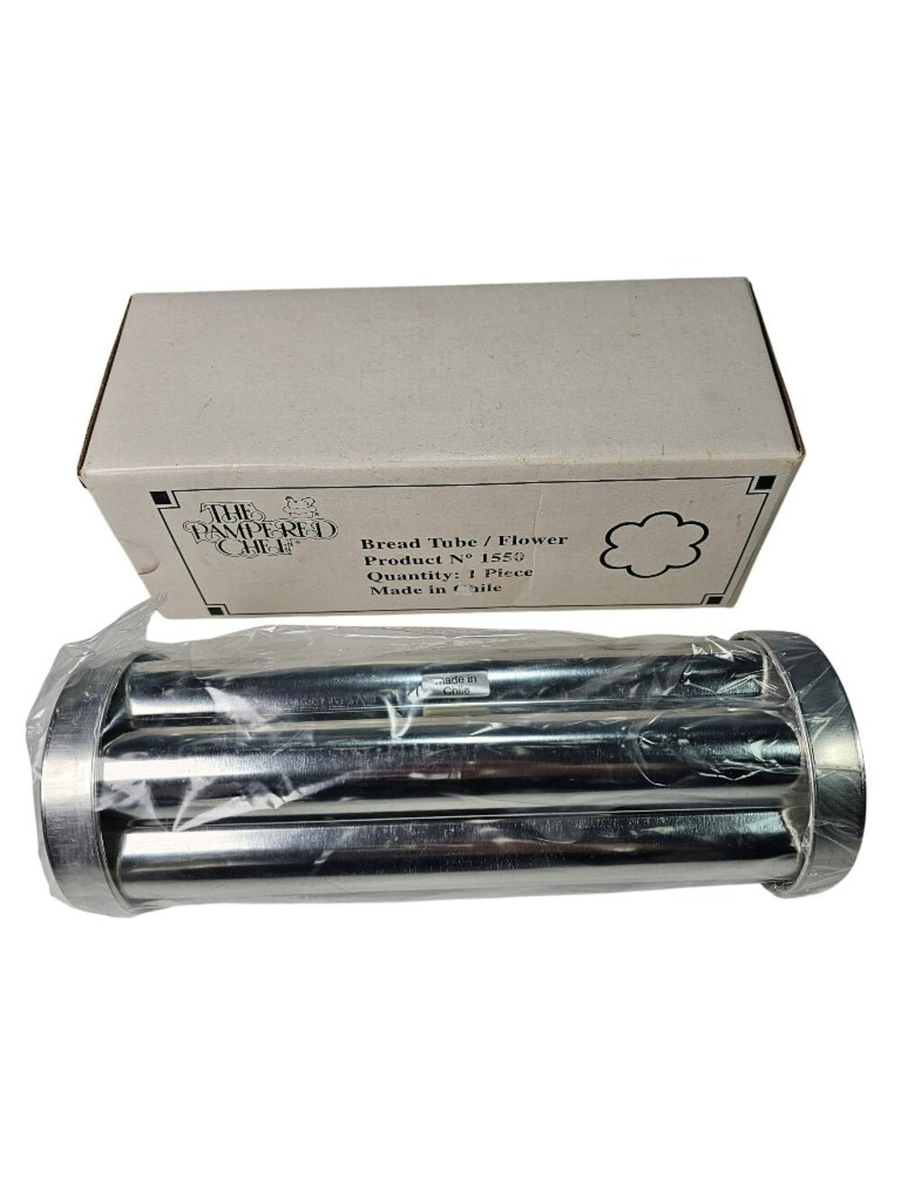 The Pampered Chef Bread Tube Flower Shape #1550 NEW Open Box